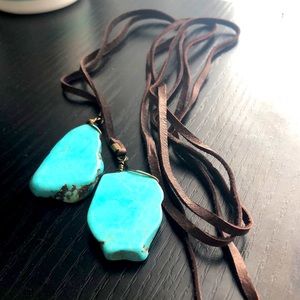 Turquoise Wrap Necklace